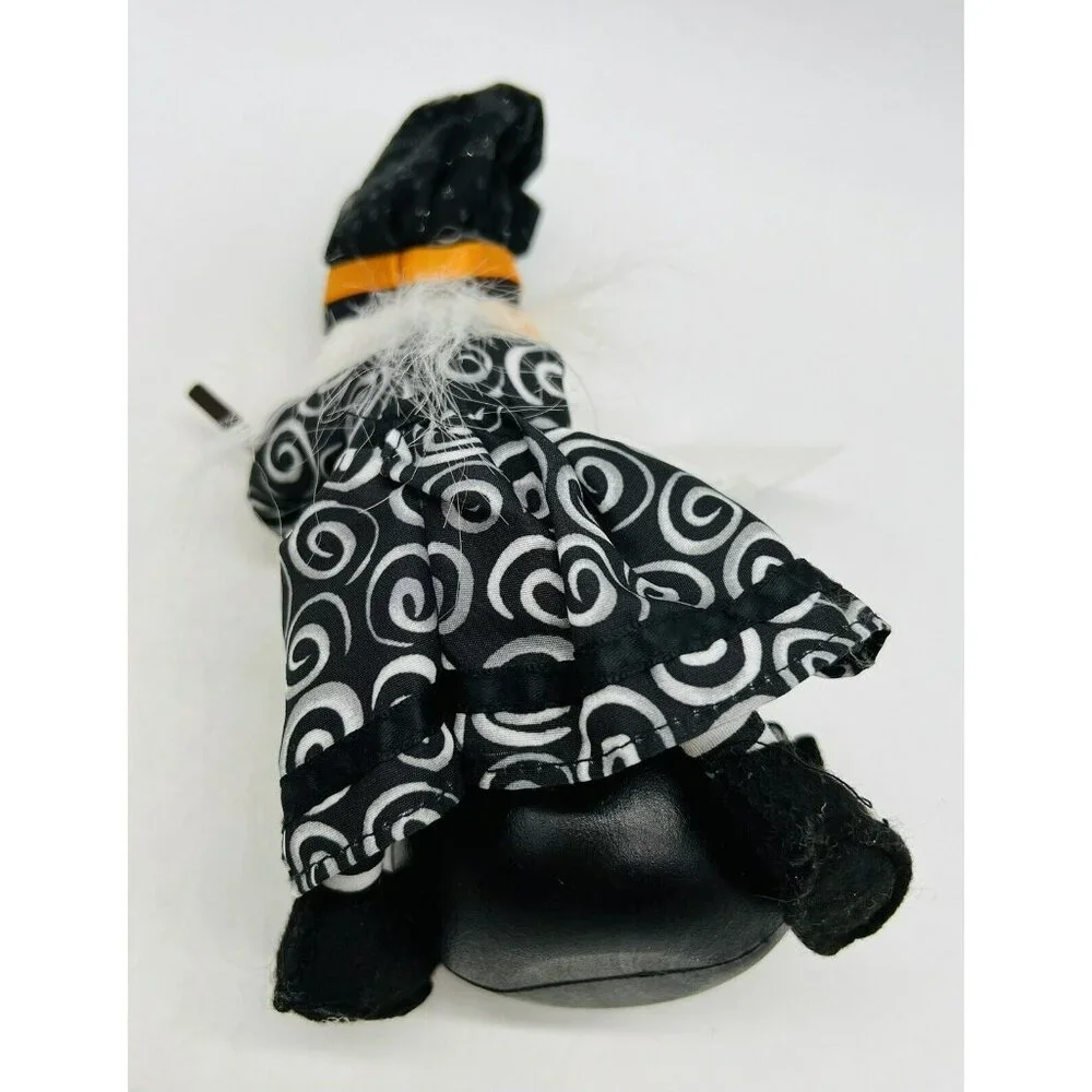 Annalee Witches Brew Black Halloween Doll Cauldron Eyeball‎ 6 inch 2011 Tag HTF